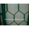 Malla de alambre hexagonal de PVC